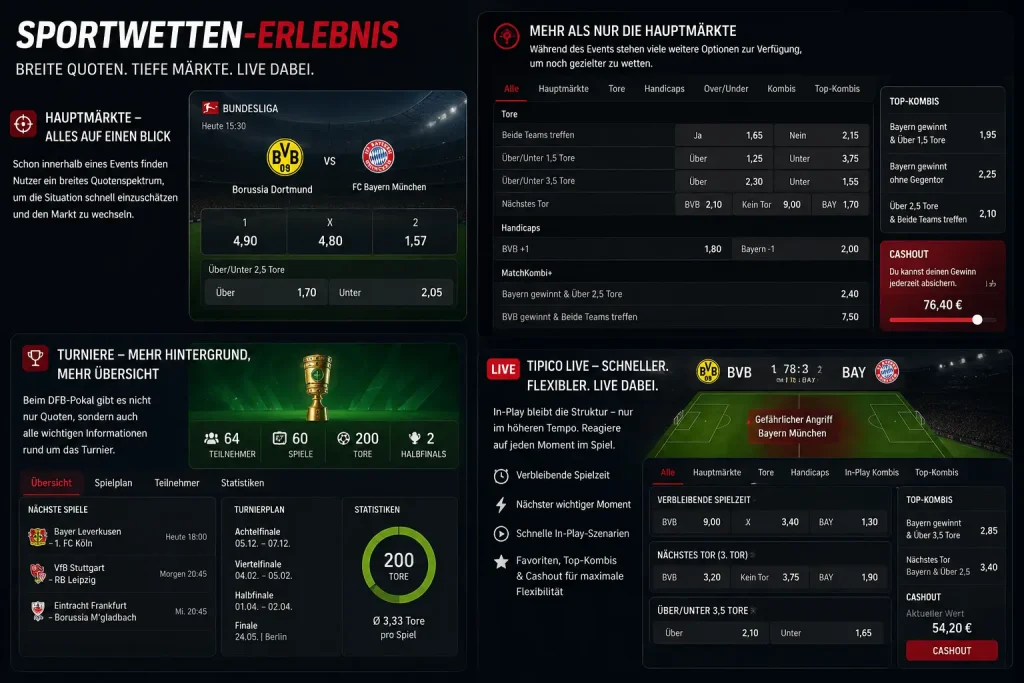 Tipico Sportwetten-Erlebnis